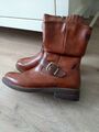 Tamaris Schuhe Boots Stiefel Stiefeletten braun Gr. 38 Neu!