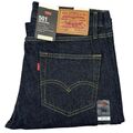 Levis® 501 Herren Denim Jeans original Passform Unterteile gerade Bein Hose Jeans D BLAU