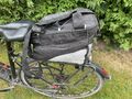 Fahrradtasche Tasche für Gepäckträger m. Tragegurt Fahrrad Zubehör Schwarz Grau