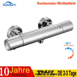 Duschsystem mit Thermostat Regendusche Duschset Handbrause Dusche Duscharmatur