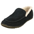 SOREL Dude Moc Herren Black Schuhe Slipper - 43 EU