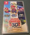 Super Mario 3D All-Stars - Nintendo Switch - Hülle und Cartridge