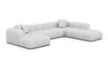 Sofa Leder Wohnlandschaft Designer Ledersofa Modern Ledercouch FORMENTERA XXL