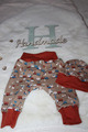 Babyset-Pumphose+Mütze-Jogginghose-Handmade-Gr 56-62-68-Öko-Tex-Geburt.-