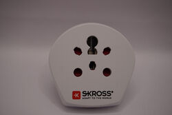 SKROSS  Lade Adapter India, Israel, Dänemark to Europe (16A) Reiseadapter