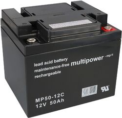 12V 50Ah AGM BLEI AKKU GEL BATTERIE für Minn Kota Endura 40 Bootsmotor Boot