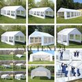 Partyzelt Pavillon wasserdicht PE / PVC Festzelt 3x2 - 6x12m Profi Qualität NEU