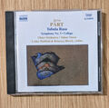 Arvo Pärt - Tabula Rasa / Collage Über BACH / Sinfonie Nr. 3 2000 CDs Naxos