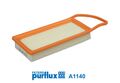 Luftfilter PURFLUX A1140 Filtereinsatz für FORD PEUGEOT TOYOTA CITROËN MAZDA C1