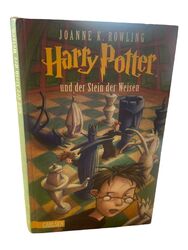 J.K. Rowling - Harry Potter und der Stein der Weisen (Band 1) gebundene Ausgabe