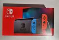 Nintendo Switch 2022 Edition 32GB Spielkonsole - Neon-Rot/Neon-Blau NEU