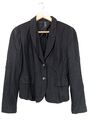 MARC CAIN Sweatblazer Damen Gr. DE 38 schwarz Business-Look