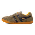 Gola Harrier Suede Schuhe Herren Sneaker Khaki Black Sun 51997