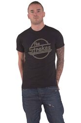 T-Shirt The Strokes Hi-Build OG Magna neu offiziell Unisex schwarz XL