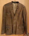 Herren Wildleder Trachten Jacke Janker  Gr. 50 braun