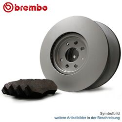 Bremsscheiben Set + Beläge BREMBO für FORD TRANSIT Bus EME ENE EAL EAS EBL EDL