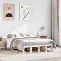 Massivholzbett Holzbett Bett Bettgestell Palettenbett Schlafzimmer Kiefer vidaXL