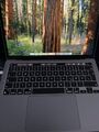 Apple MacBook Pro 13 Zoll (256GB SSD, M1, 8GB) - Space Grau - A2338 Touchbar