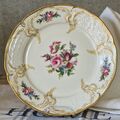 Rosenthal Classic Rose Collection, Diplomat , elfenbein/gold Kuchenteller