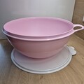 Tupperware Maximilian Peng Germteig Schüssel 7,8L mit Griff rosa