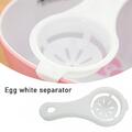 1*Egg White Yolk Separator Tools Baking Cooking Sieve Seperator Plastic hot F0F5