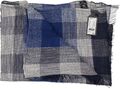 NEU! LERROS Herren Schal aus Baumwolle, blau (Colour 479), Gr. OneSize