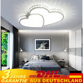 24W LED Kristall Herzform Deckenleuchte Wohnzimmer Deckenlampe Kinderzimmer Deko