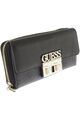 GUESS Portemonnaie Damen Geldbörse Geldbeutel Brieftasche Schwarz #he37ok1