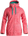 ROXY  36 S CORAL 10K DAMEN SKI SNOWBOARD JACKE 10K KORALLE FRAUEN 200€ NEUW