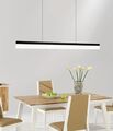 Linear LED Lampe Pendelleuchte Schwarz deckenlampe Moderne LED 12w