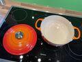 LE CREUSET Bräter SIGNATURE 24 cm Ofenrot NEU-UNBENUTZT  in OVP *TOP***