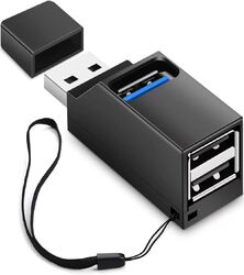 Verteiler 3 Port USB 3.0 Super Speed Daten HUB Adapter für Notebook Laptop PC