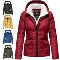 Navahoo Damen Winter Jacke Stepp Parka Mantel Teddyfell warm gefüttert Megan NEU