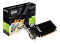 MSI Grafikkarte NVIDIA GeForce GT710 2 GB DDR3 VGA HDMI DVI PCI-E LP