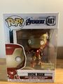 MARVEL AVENGERS FUNKO POP 467 IRON MAN BOX LUNCH EXKLUSIV 2019