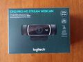 LOGITECH C922 PRO 1080P HD Video Streaming Webcam schwarz (brandneu versiegelt)