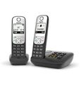 Gigaset A690A Duo Analog Schnurloses Telefon - Schwarz (L36852-H2830-B101)