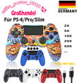 LOT OF Wireless Bluetooth Für PS-4 Controller Kabellos Für Playstation4 Gamepad*