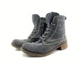 Tamaris Damen Stiefel Stiefeletten Ankle Boots Komfortschuhe Grau Gr. 37 (UK4)