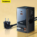 Baseus 65W GaN5 Ladegerät 5in1 Steckdose Multiple USB Ladestation mit Ladekabel