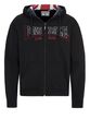 Lonsdale WALLINGFORD Black Zip Sweatshirt Hoodie Union Jack SMALL (S) Pullover