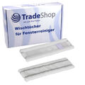 2x Wischtuch Mikrofaser Pad für Kärcher WV 5, WV 5 Plus, WV 5 Premium