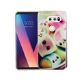 LG V30 Hülle Case Handy Cover Schutz Tasche Schutzhülle Bumper Schale Etuis Bunt