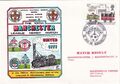 GB Briefmarkenhülle - League Derby Match 1980 - Man Utd vs Man City - Old Trafford