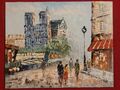 Caroline Burnett (1877-1950) - Paris street scene