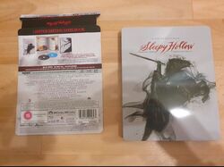 SLEEPY HOLLOW - 4K UHD+BLU-RAY FABELO STEELBOOK - JOHNNY DEPP DEUTSCH