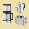 WMF Set Stelio Edition (Glaskrug-Kaffeemaschine / Toaster / Wasserkocher 1,7L)