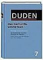 Duden, Bd. 7: Das Herkunftswörterbuch: Etymologie der de... | Buch | Zustand gut