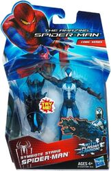 The Amazing Spiderman Movie 3.75 Inch Action Figure Symbiote Strike Spider-Man
