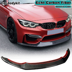 Carbon Frontspoiler Front Stoßstange Ansatz lippe für BMW F80 M3 F82F83 M4 14-19